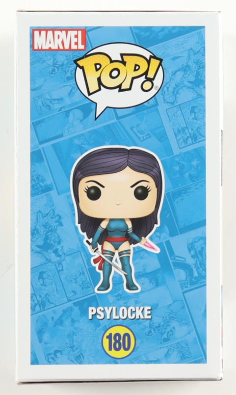 Olivia Munn Signed "X-Men" #180 Psylocke Bobble-Head Funko Pop! Vinyl Figure (Beckett) at PristineAuction.com Olivia Munn Signed "X-Men" #180 Psylocke Bobble-Head Funko Pop! Vinyl Figure (Beckett) at PristineAuction.com