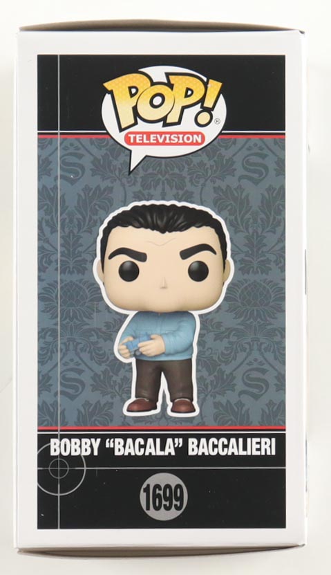 Steve Schirripa Signed "The Sopranos" #1699 Bobby "Bacala" Bacala Funko Pop! Vinyl Figure (Beckett) at PristineAuction.com Steve Schirripa Signed "The Sopranos" #1699 Bobby "Bacala" Bacala Funko Pop! Vinyl Figure (Beckett) at PristineAuction.com