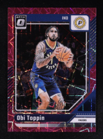 Obi Toppin 2024-25 Donruss Optic Pink Velocity #149 #47/79 at PristineAuction.com
