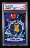Lebron James 2024-25 Panini Donruss Pass The Rock Checkerboard #4 (PSA 9) at PristineAuction.com