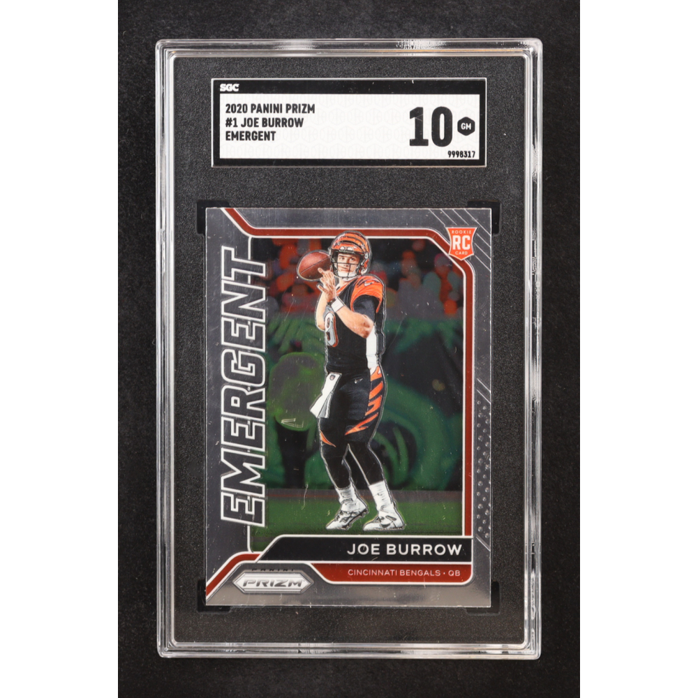 Joe Burrow 2020 Panini Prizm Emergent #1 (SGC 10) at PristineAuction.com