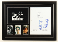 Al Pacino & Talia Shire Signed "The Godfather" Custom Framed Screenplay Cover Page Display (AutographCOA & AutographPros) at PristineAuction.com