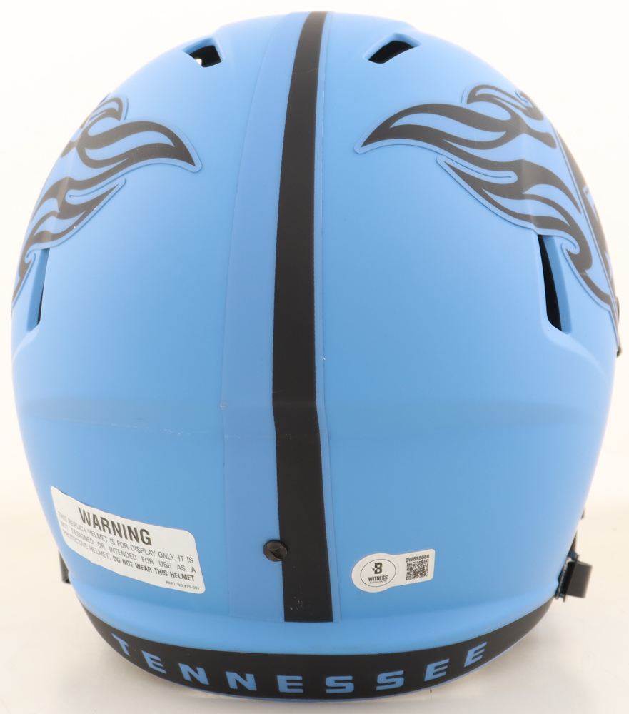 Chris Johnson Signed Titans Full-Size Rave Alternate Speed Helmet (Beckett) at PristineAuction.com Chris Johnson Signed Titans Full-Size Rave Alternate Speed Helmet (Beckett) at PristineAuction.com