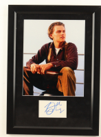 Leonardo DiCaprio Signed "Titanic" Custom Framed Cut Display (AutographCOA & AutographPros) at PristineAuction.com