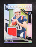 Drake Maye 2024 Panini Prizm Premier Jerseys #6 RC at PristineAuction.com