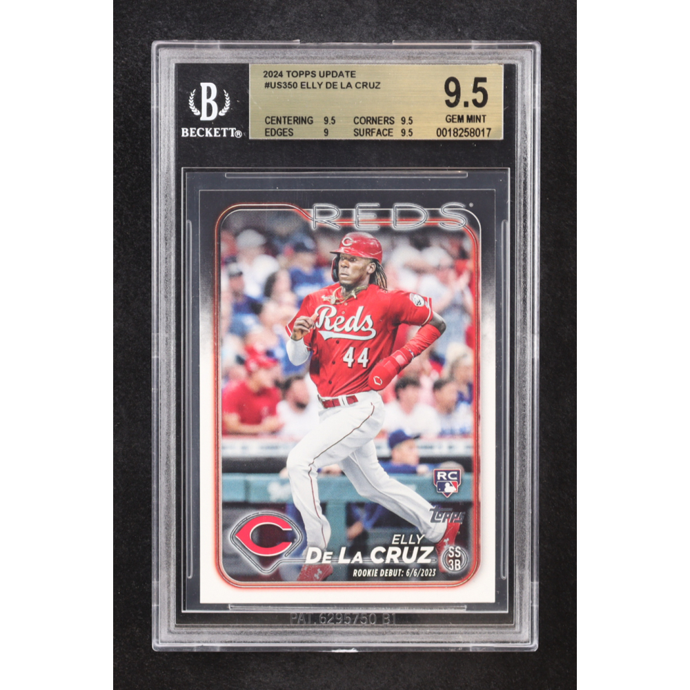Elly De La Cruz 2024 Topps Update #US350 RC (BGS 9.5) at PristineAuction.com