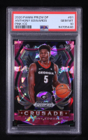 Anthony Edwards 2020-21 Panini Prizm DP Pink Ice Prizm #81 RC (PSA 10) at PristineAuction.com