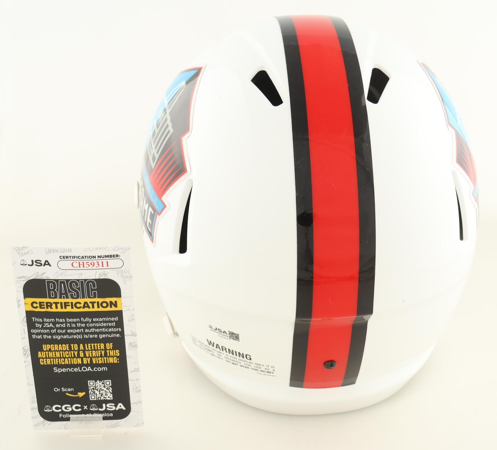 Adrian Peterson Signed NFL Hall of Fame Speed Helmet Inscribed "MVP" (JSA) at PristineAuction.com Adrian Peterson Signed NFL Hall of Fame Speed Helmet Inscribed "MVP" (JSA) at PristineAuction.com