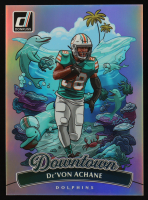 De'Von Achane 2025 Panini Donruss Football Oversized Downtown Jumbo #10 at PristineAuction.com