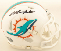 Malik Washington Signed Dolphins Speed Mini Helmet (JSA) at PristineAuction.com
