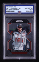 Dale Earnhardt Jr. Signed 2022 Panini Prizm Donruss Racing #8 (PSA) at PristineAuction.com
