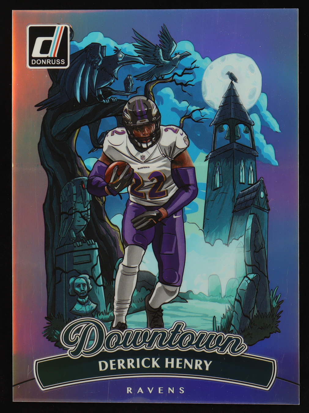 Derrick Henry 2025 Panini Donruss Football Oversized Downtown Jumbo #3 at PristineAuction.com Derrick Henry 2025 Panini Donruss Football Oversized Downtown Jumbo #3 at PristineAuction.com