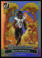 Brian Thomas Jr. 2025 Panini Donruss Football Oversized Downtown Jumbo #2 at PristineAuction.com