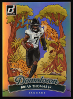 Brian Thomas Jr. 2025 Panini Donruss Football Oversized Downtown Jumbo #2 at PristineAuction.com