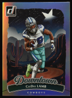 CeeDee Lamb 2025 Panini Donruss Football Oversized Downtown Jumbo #9 at PristineAuction.com