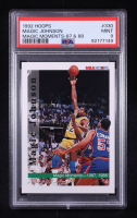 Magic Johnson 1992 NBA Hoops Magic Moments 87 & 88 #330 (PSA 9) at PristineAuction.com