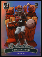 Shedeur Sanders 2025 Panini Donruss Football Oversized Downtown Jumbo #17 RC at PristineAuction.com
