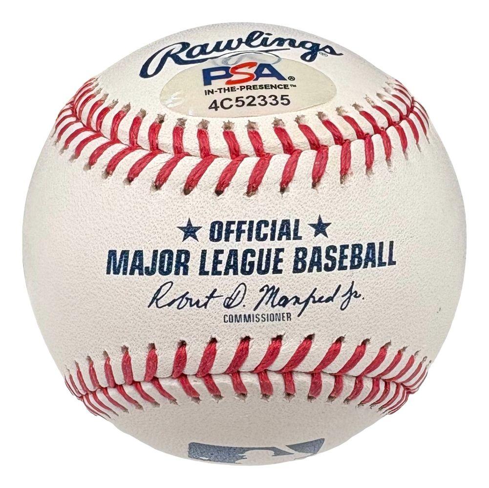 Charlie Sheen Signed "Major League" Baseball (PSA) at PristineAuction.com Charlie Sheen Signed "Major League" Baseball (PSA) at PristineAuction.com
