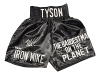 Mike Tyson Signed Boxing Trunks (JSA) at PristineAuction.com