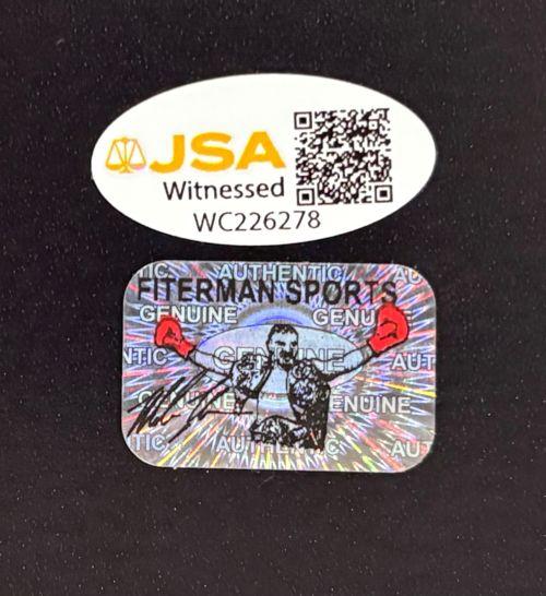 Mike Tyson Signed 12x24 Photo (JSA) at PristineAuction.com Mike Tyson Signed 12x24 Photo (JSA) at PristineAuction.com