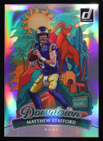 Matthew Stafford 2025 Donruss Downtown Oversize #6 at PristineAuction.com