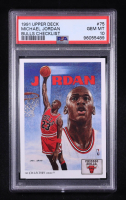 Michael Jordan 1991 Upper Deck Bulls Checklist #75 (PSA 10) at PristineAuction.com