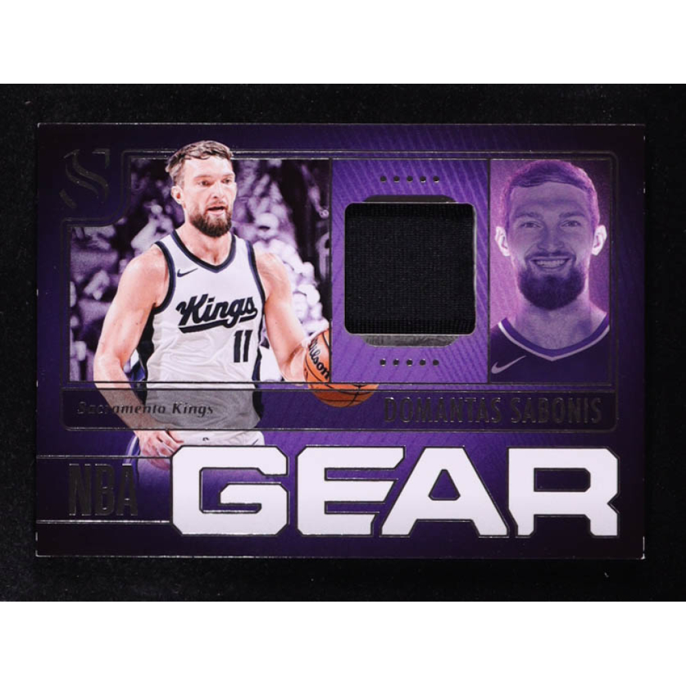 Domantas Sabonis 2024-25 Panini Silhouette NBA Gear #17 at PristineAuction.com