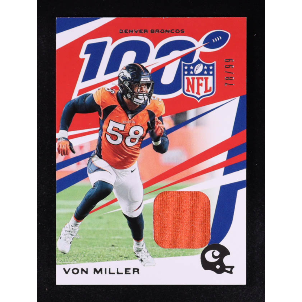 Von Miller 2019 Panini Chronicles Jerseys #29 #78/99 at PristineAuction.com