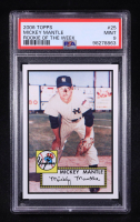 Mickey Mantle 2006 Topps Rookie Of The Week #25 #311 (PSA 9) at PristineAuction.com