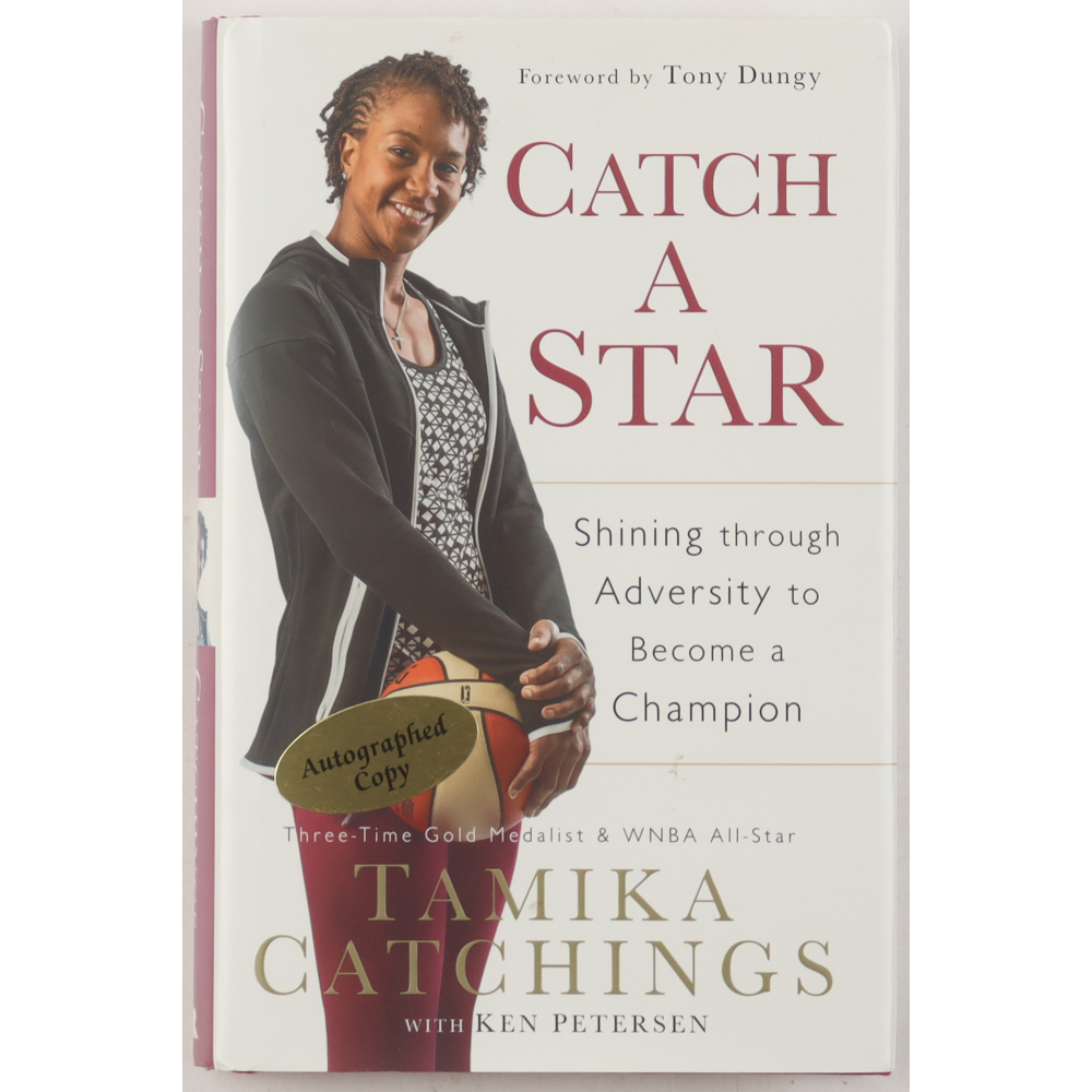 Tamika Catchings Signed "Catch A Star" Hardcover Book Inscribed "God Bless" (JSA) at PristineAuction.com