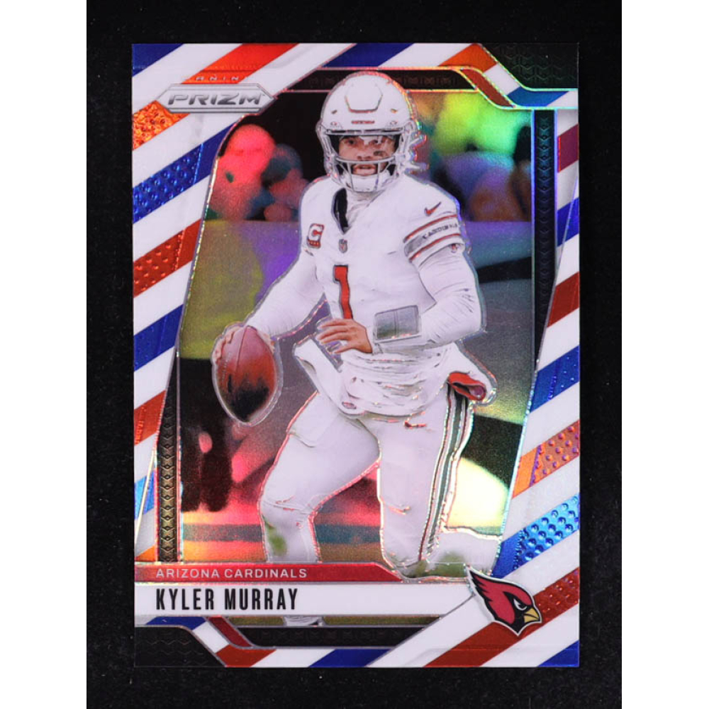Kyler Murray 2024 Panini Prizm Prizms Red White and Blue #1 RC at PristineAuction.com