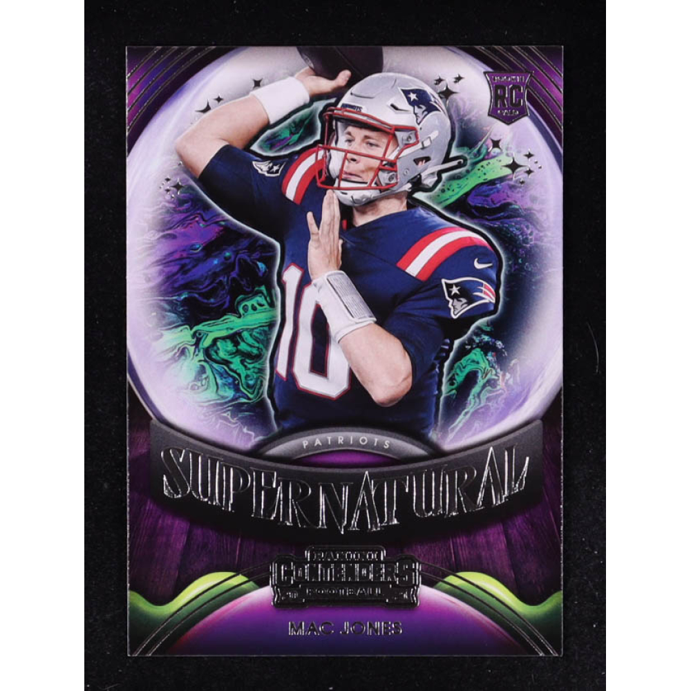 Mac Jones 2021 Panini Contenders Supernatural #8 RC at PristineAuction.com