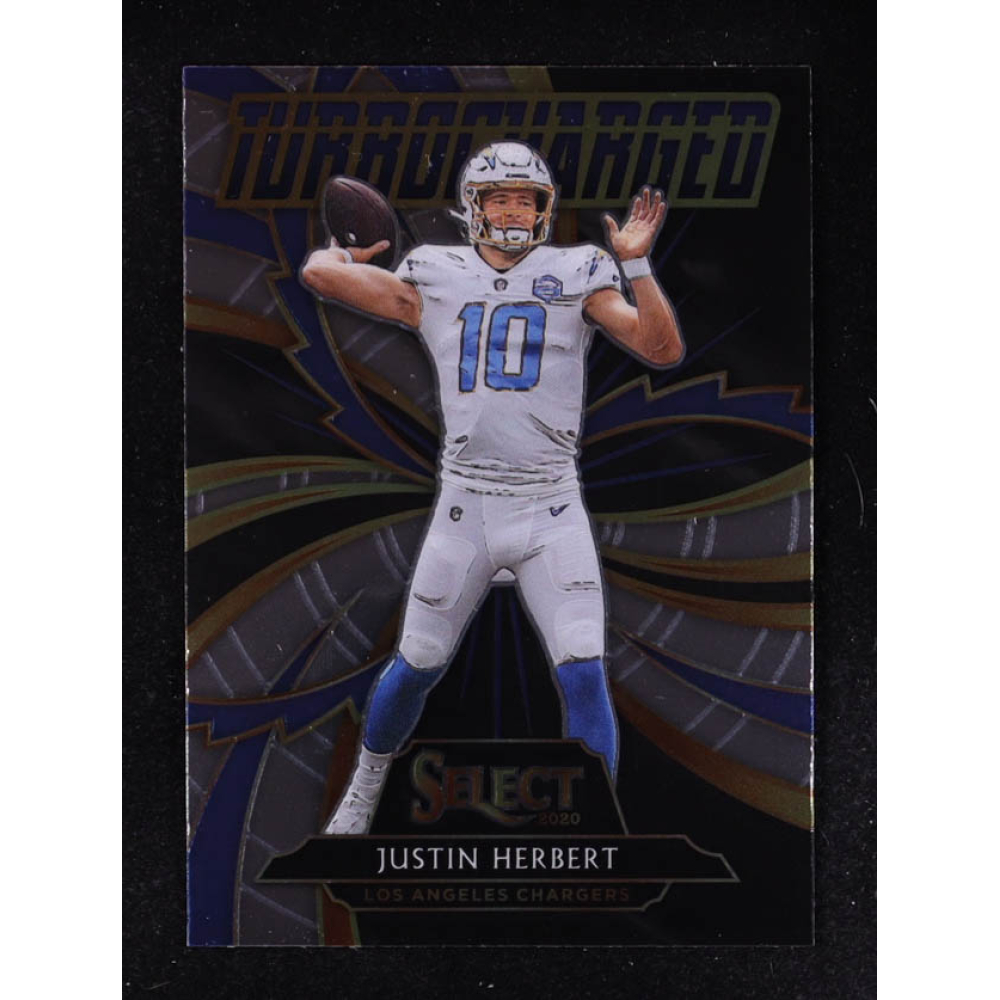 Justin Herbert 2020 Select Turbocharged #24 RC at PristineAuction.com