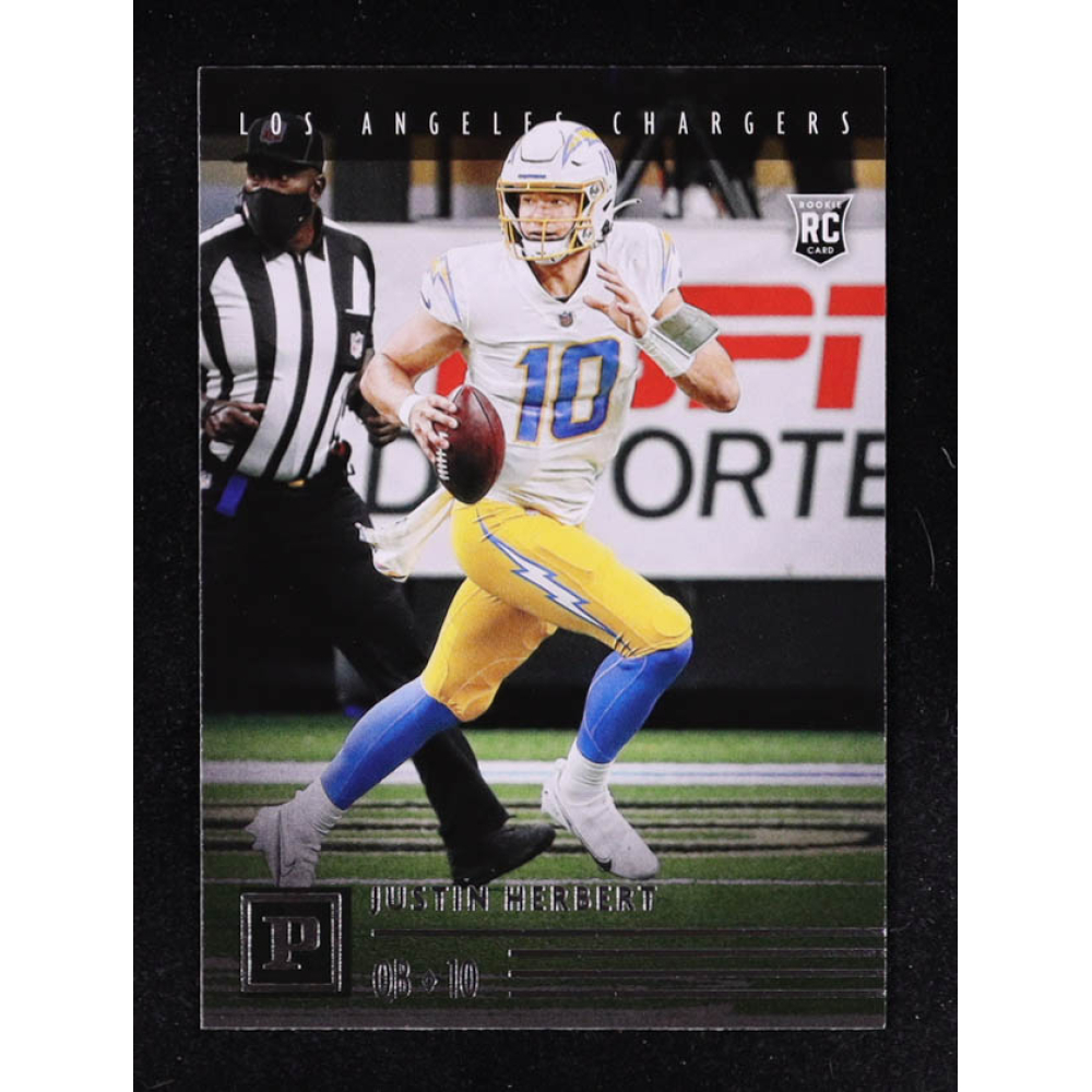 Justin Herbert 2020 Panini #3 RC at PristineAuction.com