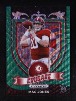 Mac Jones 2021 Panini Prizm Draft Picks Prizms Green Wave #170 C RC at PristineAuction.com