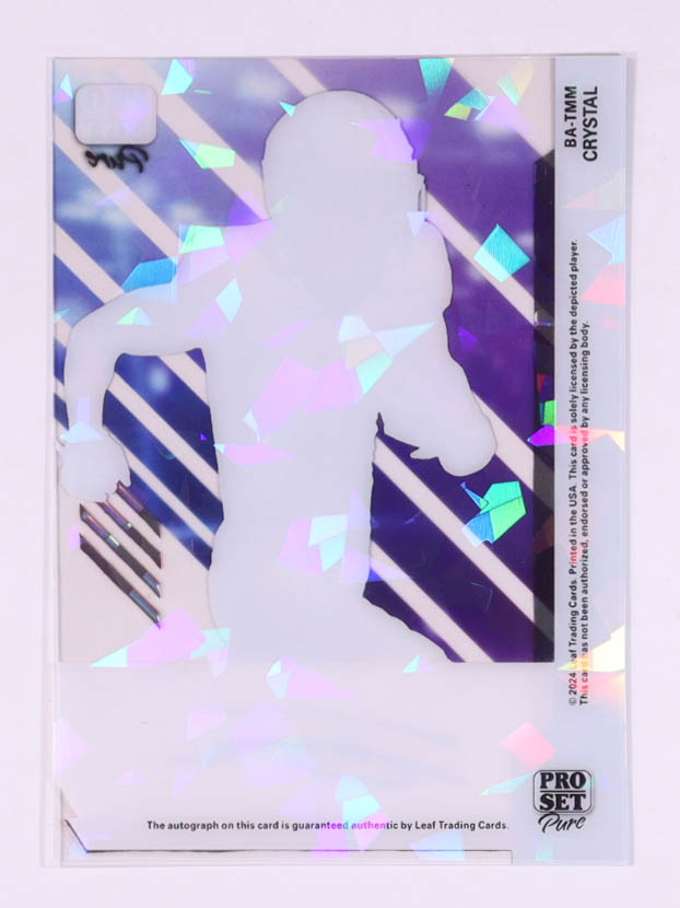 Tetairoa McMillan 2024 Pro Set Pure Crystals Red Spectrum #BATMM #4/4 RC at PristineAuction.com Tetairoa McMillan 2024 Pro Set Pure Crystals Red Spectrum #BATMM #4/4 RC at PristineAuction.com