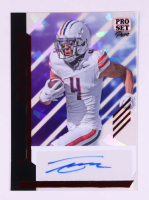 Tetairoa McMillan 2024 Pro Set Pure Crystals Red Spectrum #BATMM #4/4 RC at PristineAuction.com