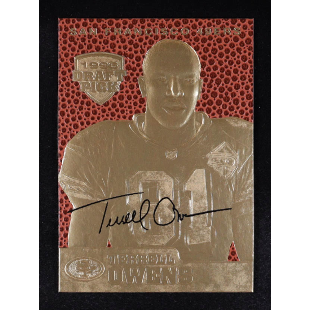 Terrell Owens 2006 Merrick Mint Feel the Game 23KT Gold at PristineAuction.com
