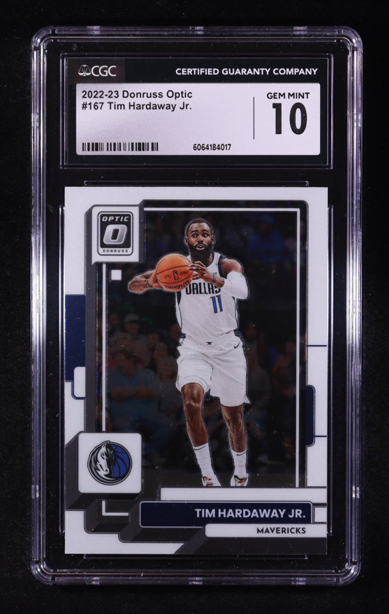 Tim Hardaway Jr. 2022-23 Donruss Optic #167 (CGC 10) at PristineAuction.com Tim Hardaway Jr. 2022-23 Donruss Optic #167 (CGC 10) at PristineAuction.com