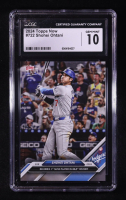Shohei Ohtani 2024 Topps Now #722 (CGC 10) at PristineAuction.com