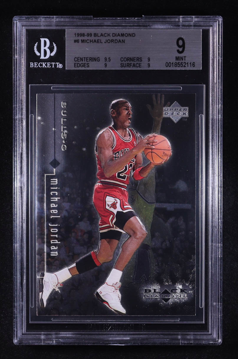 Michael Jordan 1998-99 Black Diamond #6 (BGS 9) at PristineAuction.com Michael Jordan 1998-99 Black Diamond #6 (BGS 9) at PristineAuction.com