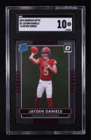 Jayden Daniels 2024 Donruss Optic '14 Retro Series #2 RC (SGC 10) at PristineAuction.com