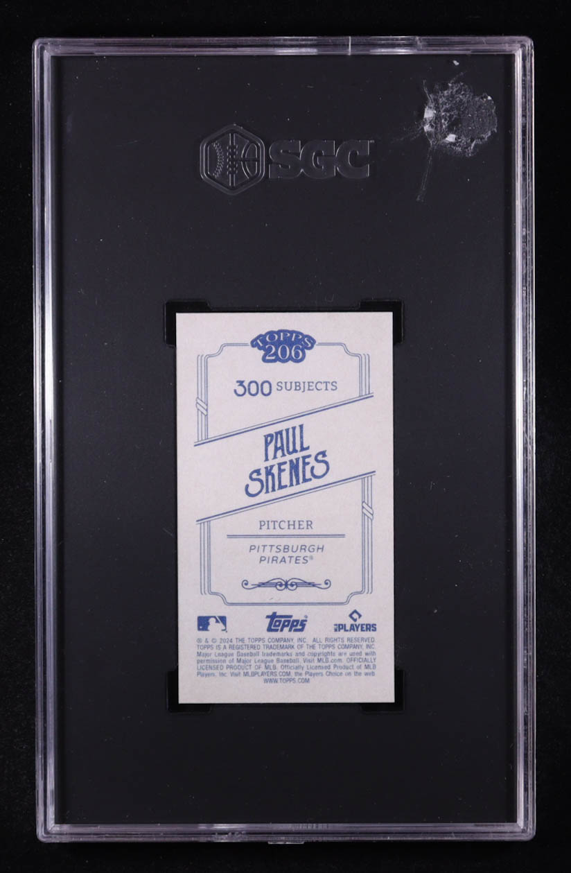 Paul Skenes 2024 Topps 206 #250 RC (SGC 10) at PristineAuction.com Paul Skenes 2024 Topps 206 #250 RC (SGC 10) at PristineAuction.com