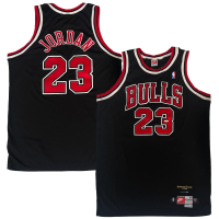Michael Jordan Signed Bulls Retirement Edition Nike Authentic Jersey (UDA) at PristineAuction.com