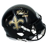 Rashid Shaheed Signed Saints Full-Size Authentic On-Field Alternate Speed Helmet with Custom Visor (Beckett) at PristineAuction.com