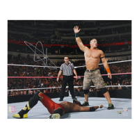 John Cena Signed WWE 16x20 Photo (Fanatics) at PristineAuction.com
