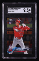 Shohei Ohtani 2018 Topps Chrome Update #HMT32 RD RC (SGC 9.5) at PristineAuction.com
