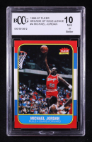Michael Jordan 1996-97 Fleer Premier Decade Of Excellence #4 (BCCG 10) at PristineAuction.com