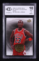 Michael Jordan 2009-10 Upper Deck MJ Legacy Collection Gold #21 (BCCG 10) at PristineAuction.com