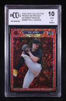 Paul Skenes 2024 Leaf Collective Promo '89 Pro Set Shimmer Orange #89B5 RC #29/299 (BCCG 10) at PristineAuction.com